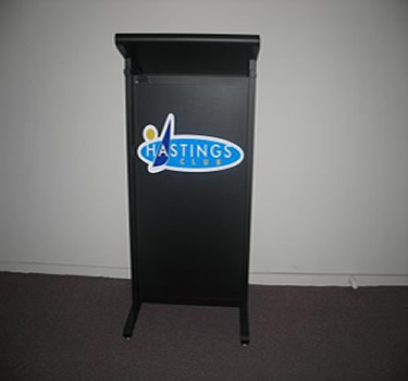Hastings Lecterns with Company Logos